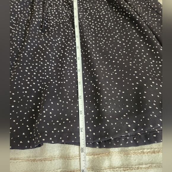 Hilary Radley Black Speckled Long Sleeve Mini Dress small - Picture 12 of 13